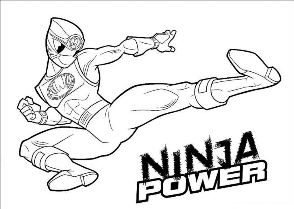 Free Power Rangers Ninja Storm Coloring Pages, Download Free Power