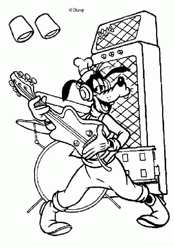 goofy movie coloring pages Clip Art Library