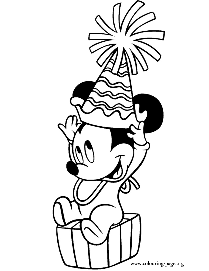 Free Coloring Pages Of Baby Mickey Mouse, Download Free Coloring Pages