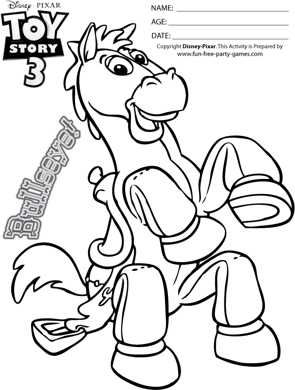 Toy Story Bullseye Clipart Toy