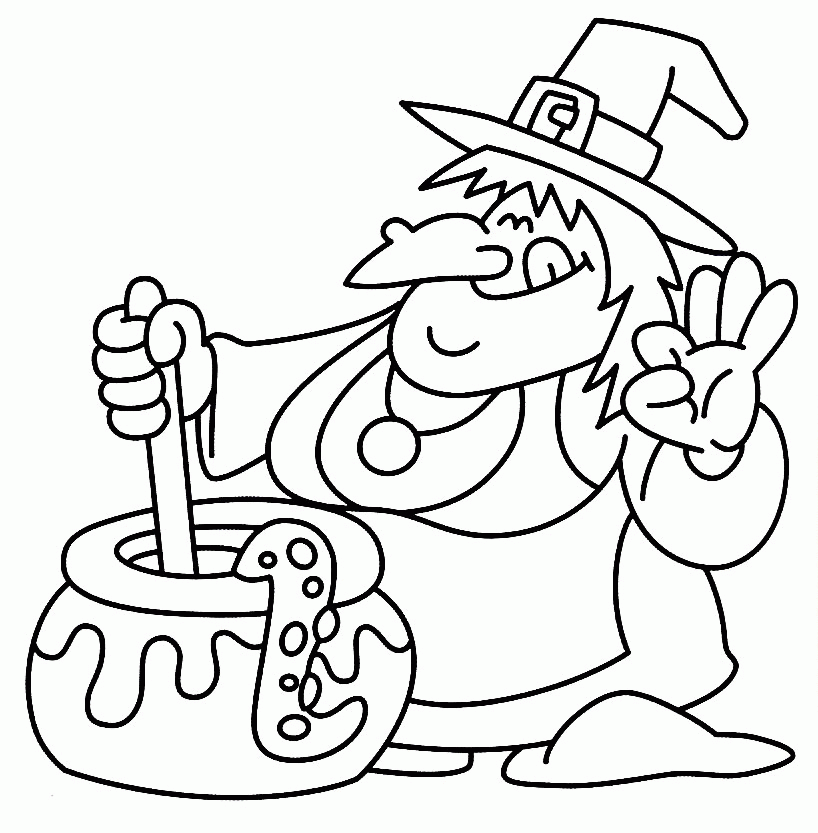 halloween colouring 591382
