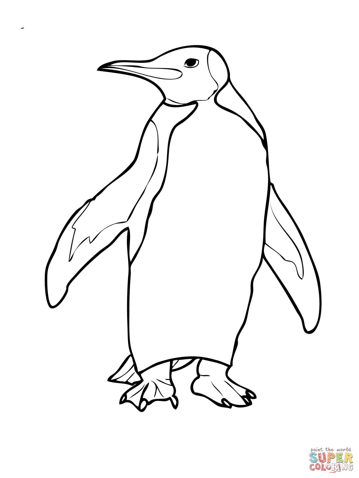 Emperor Penguin Coloring Pages Fun and Educational Coloring for All Ages