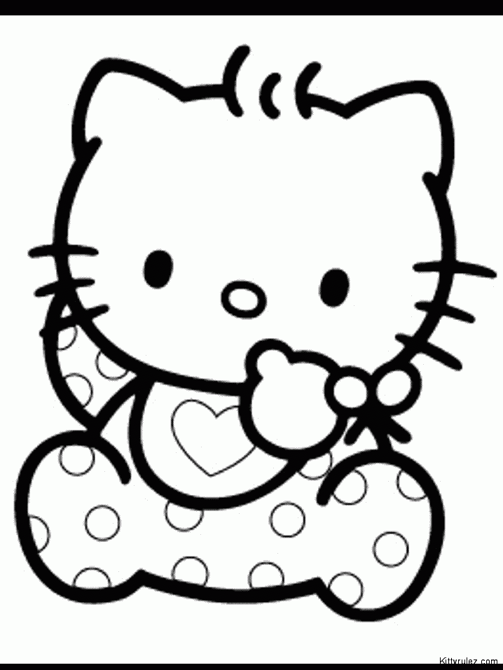 Free Hello Kitty Ballerina Coloring Pages, Download Free Hello Kitty