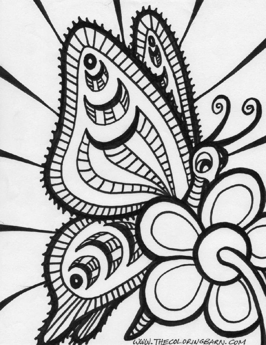 Adult Coloring Pages Free Spring Printable Coloring Sheets