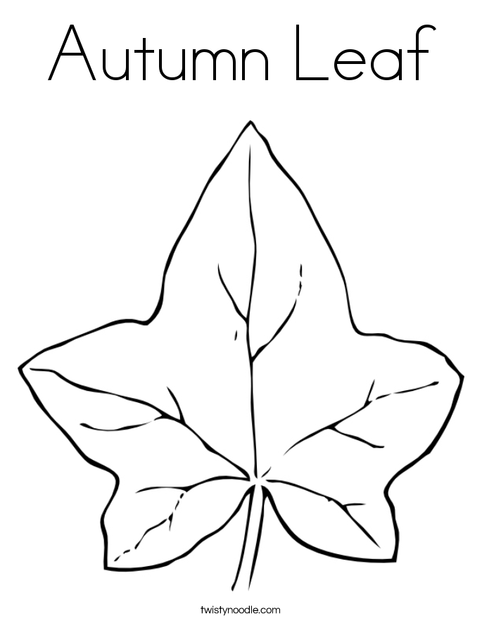 Free Leaves Coloring Pages To Print, Download Free Leaves Coloring
