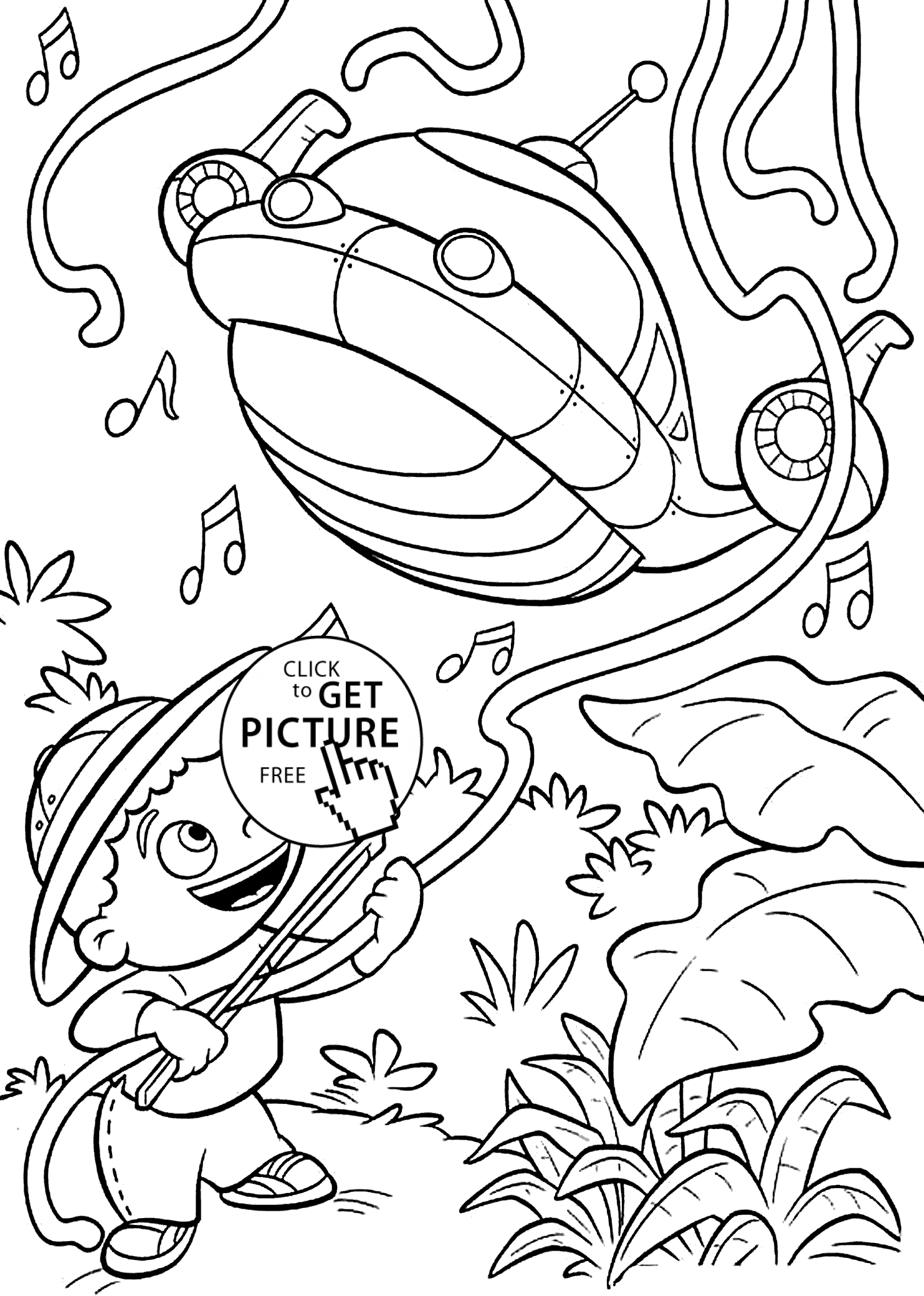 Free Little Einsteins Coloring Pages Free, Download Free Little