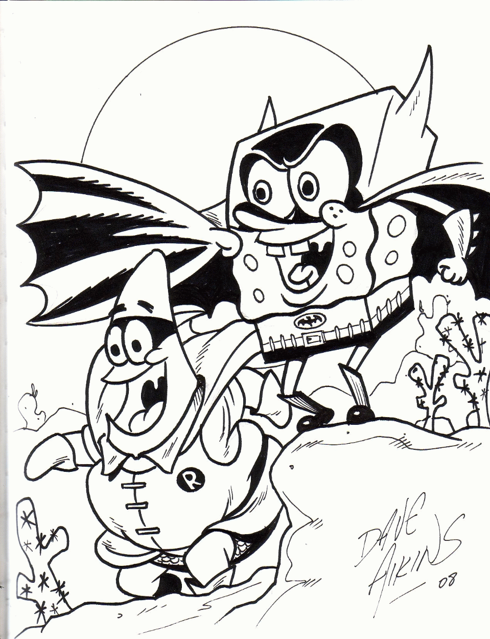 bob sponge coloring pages Clip Art Library