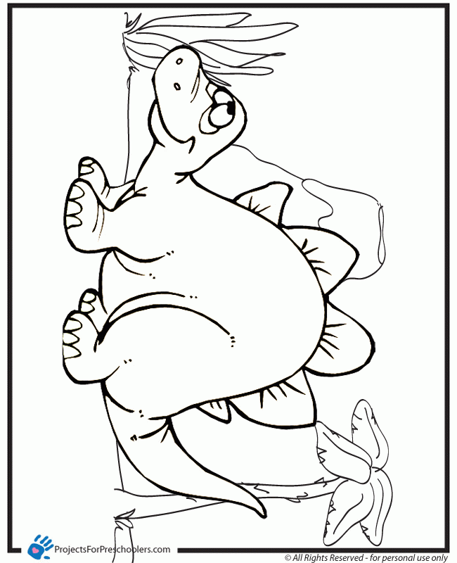 Free Dinosaur Coloring Pages For Preschoolers, Download Free Dinosaur