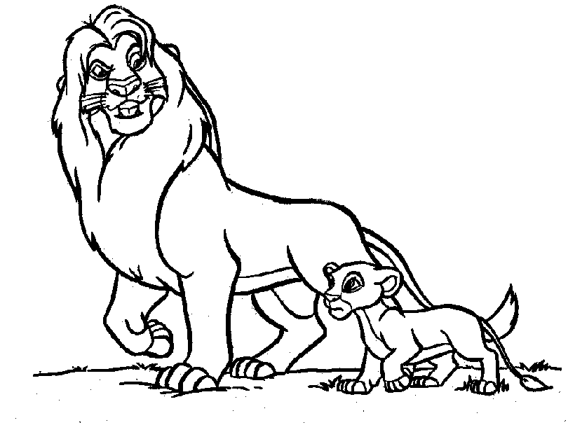 lion king 2 coloring pages 641575