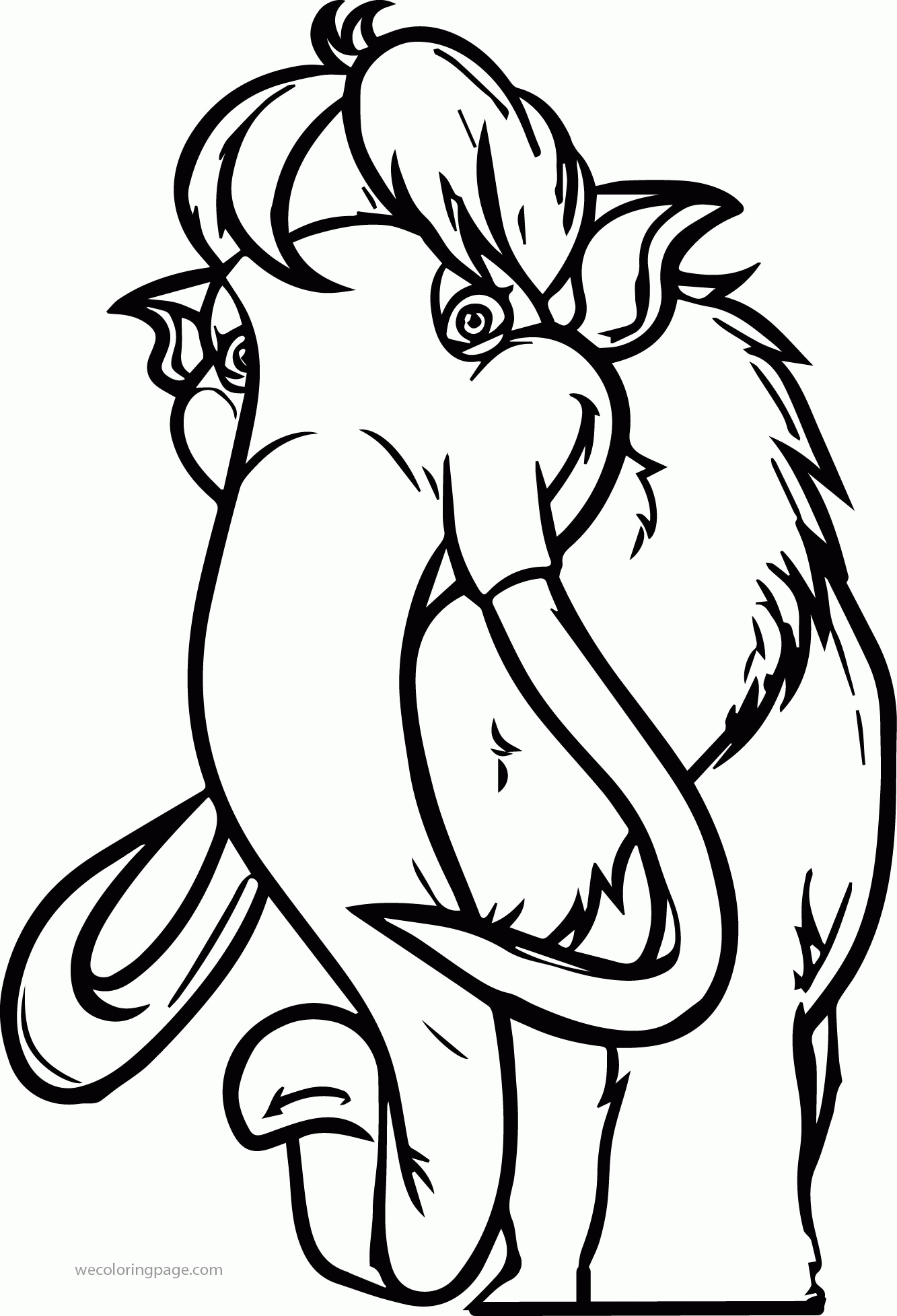 Free Ice Age Ellie Coloring Pages, Download Free Clip Art, Free Clip