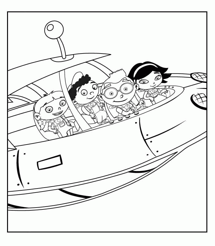 little einsteins coloring pages Clip Art Library