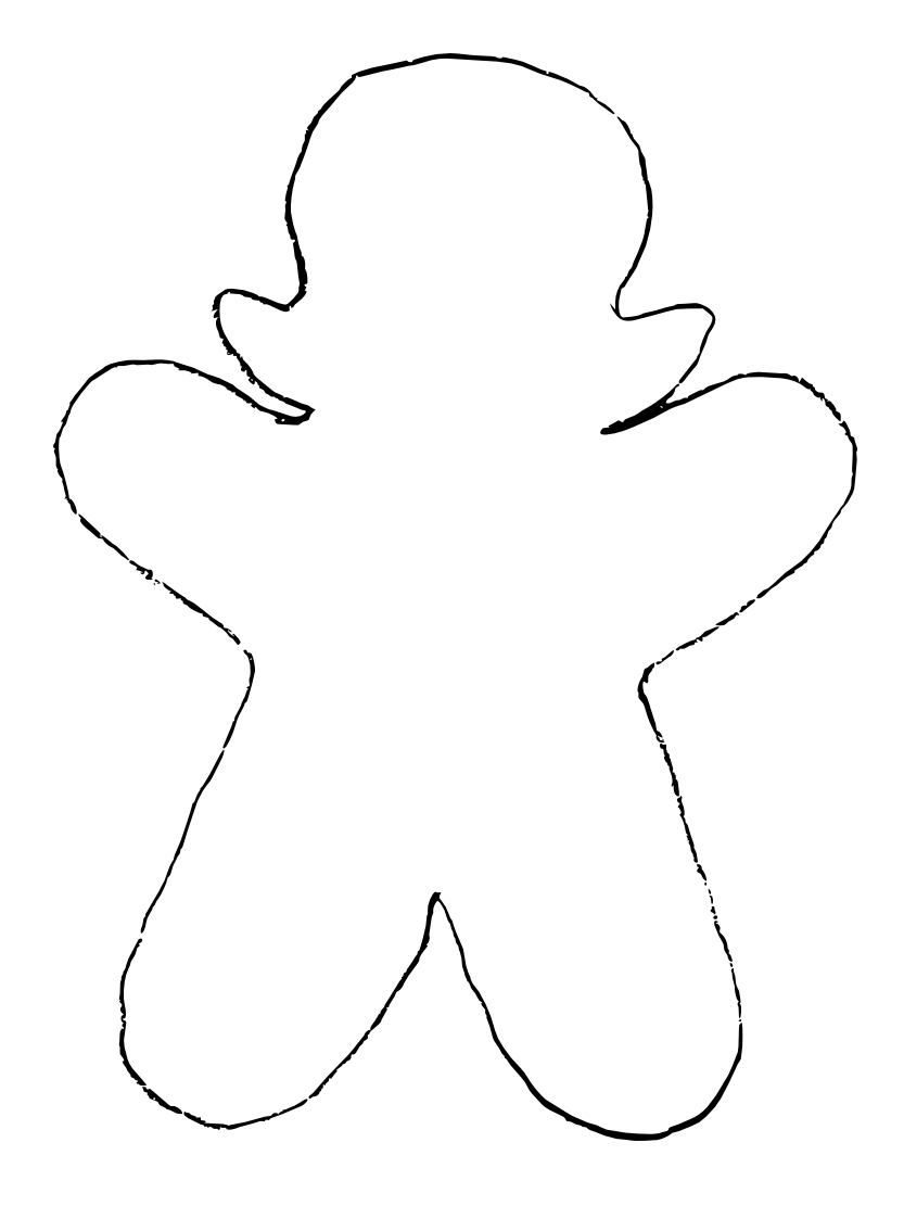 Free Gingerbread Boy And Girl Coloring Pages, Download Free Gingerbread