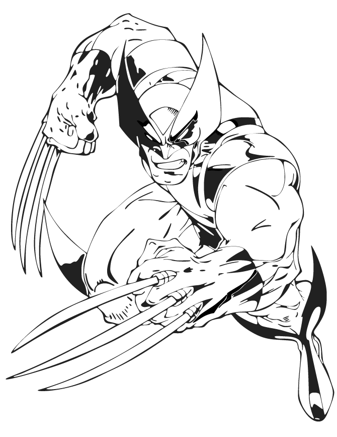 Free Marvel Coloring Page, Download Free Marvel Coloring Page png
