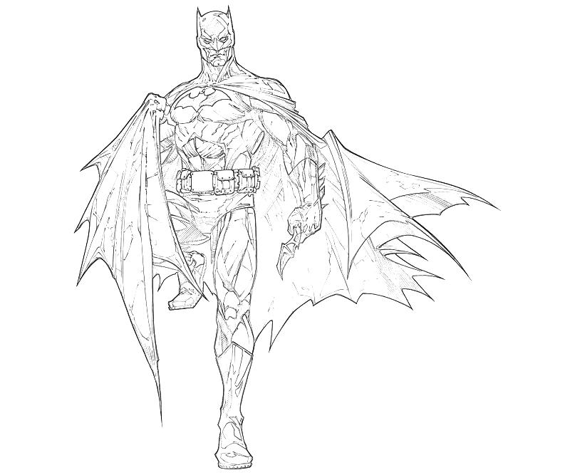 Batman Arkham Coloring Pages