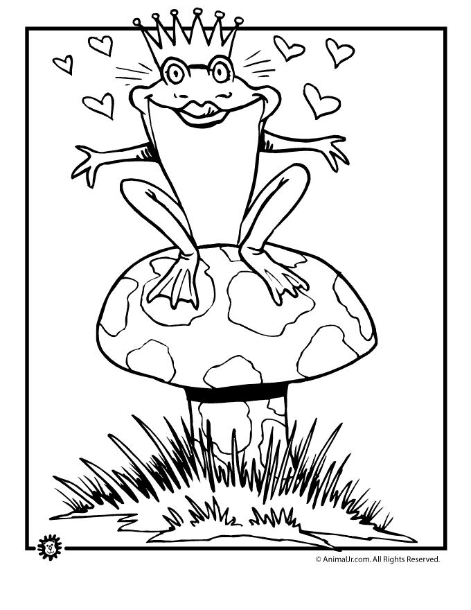 Free Frog Life Cycle Coloring Page, Download Free Frog Life Cycle