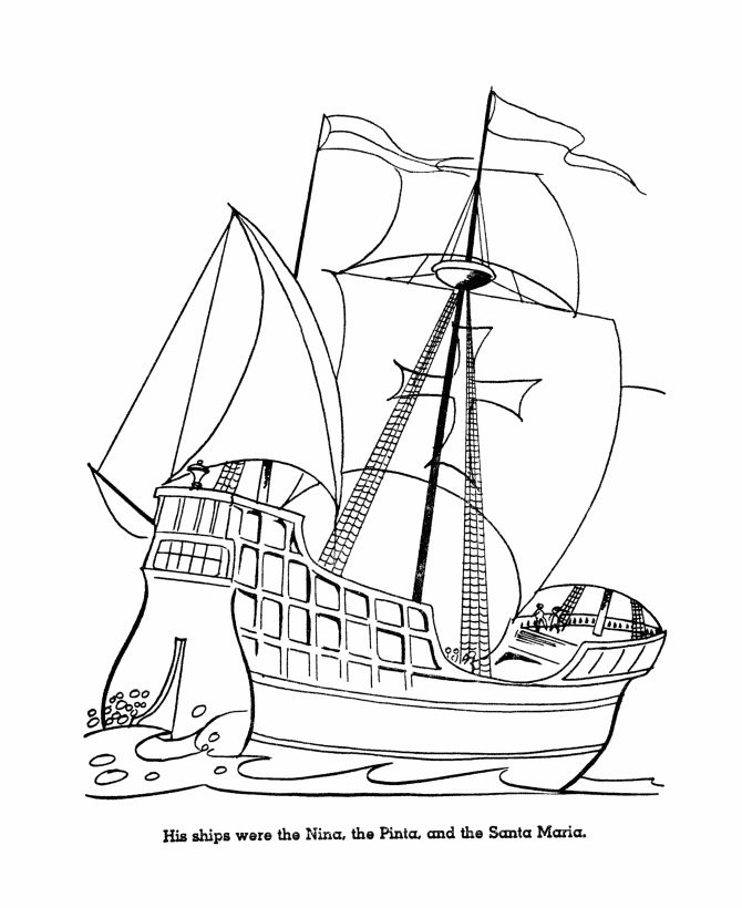 Free Christopher Columbus Drawing, Download Free Christopher Columbus