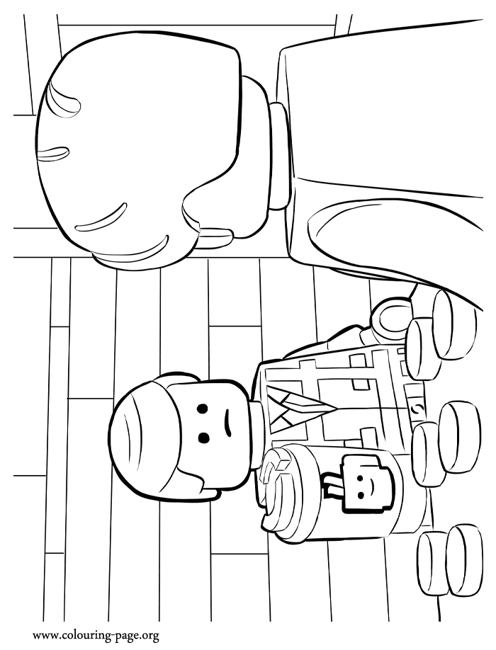 Free Lego Minifigure Coloring Pages, Download Free Lego Minifigure