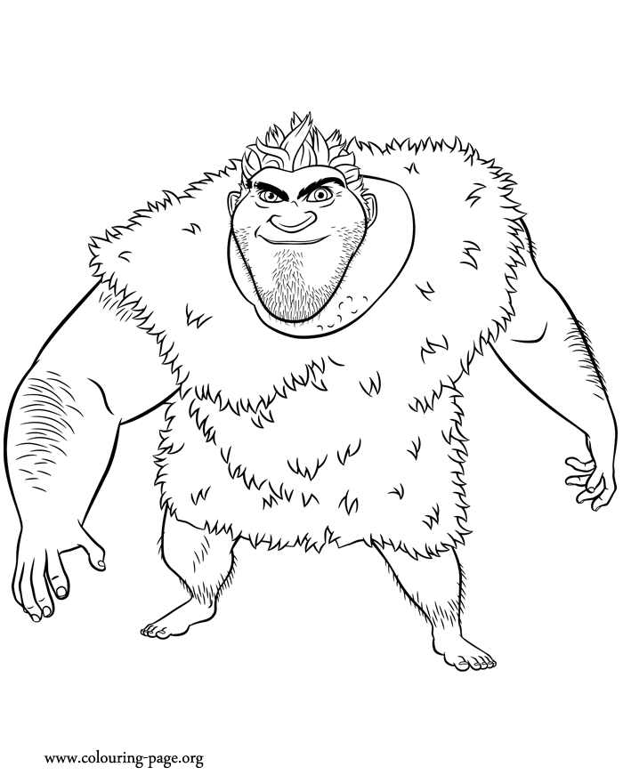croods family coloring pages Clip Art Library
