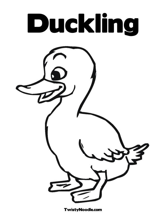 Free Outline Of A Duck, Download Free Outline Of A Duck
