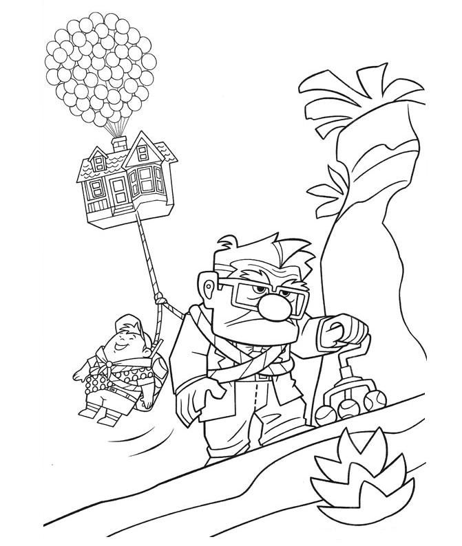 disney up coloring sheets Clip Art Library