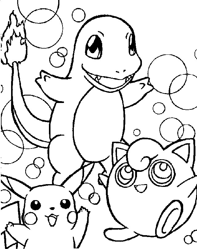 Free Pokemon Charmander Coloring Pages, Download Free Pokemon