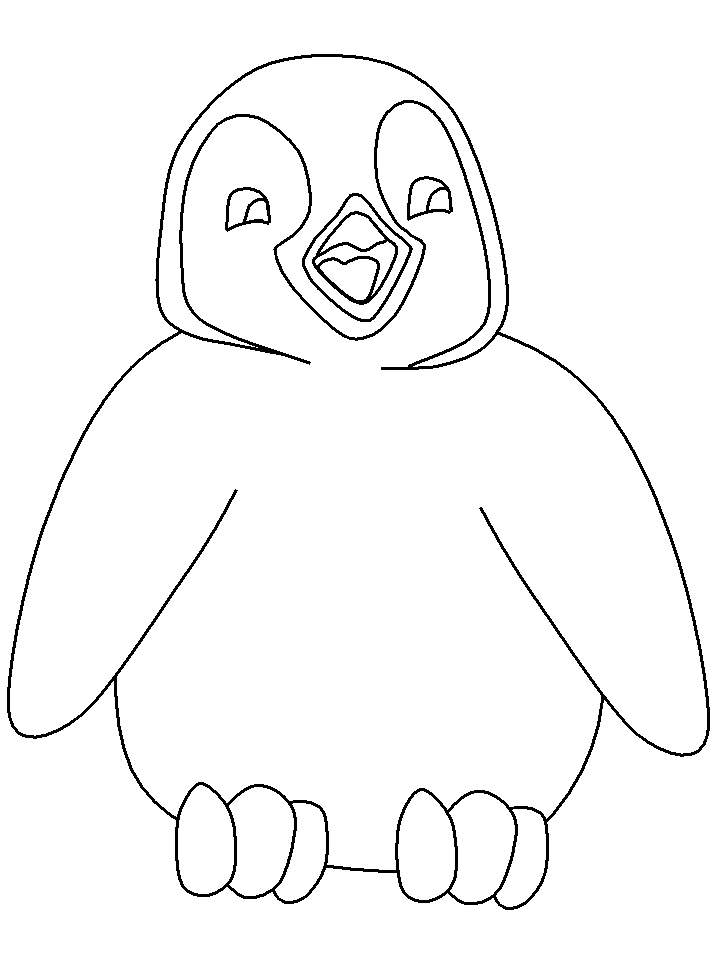 cartoon penguin coloring pages 504328