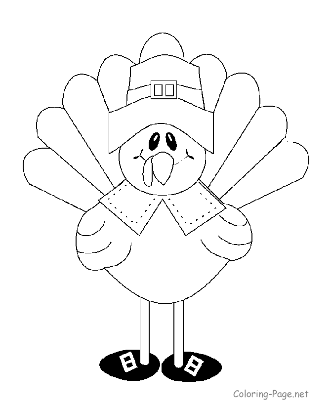 Printable Turkey Template Cut Outs
