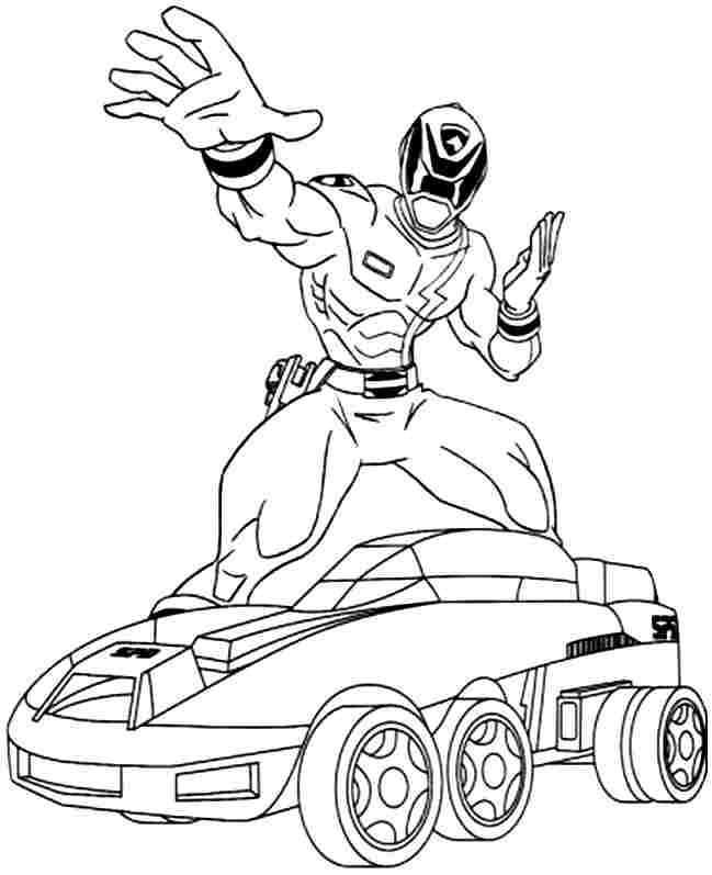power rangers coloring pages Clip Art Library