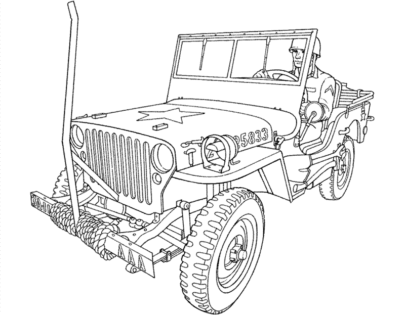 Army Coloring Pages Printable Free Download