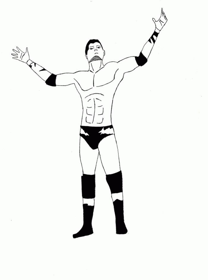 Free Randy Orton Coloring Pages, Download Free Randy Orton Coloring