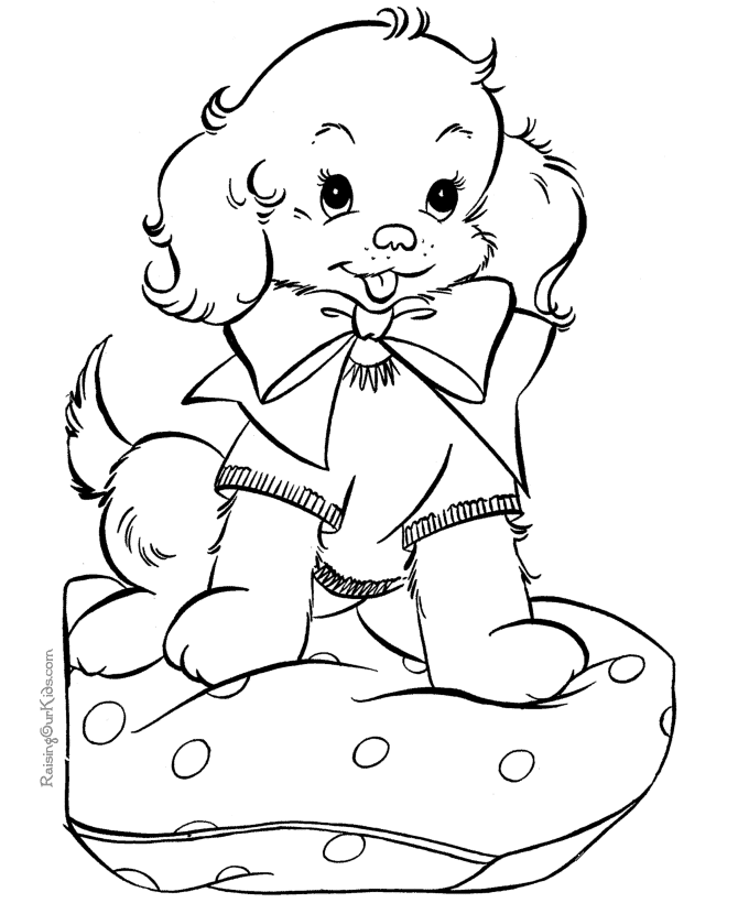 Free Cute Baby Puppies Coloring Pages, Download Free Cute Baby Puppies