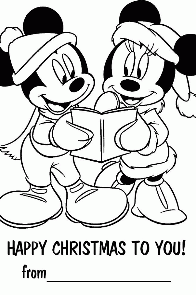 Christmas Cards Coloring Pages download free printable coloring