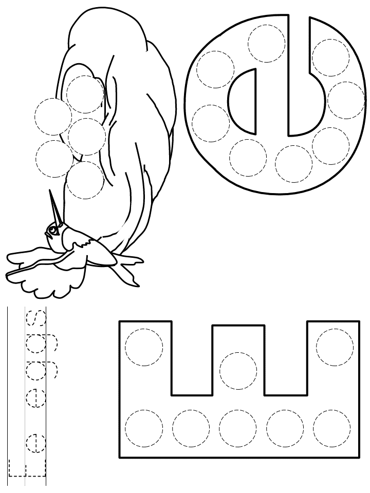 Free Do A Dot Art Coloring Pages, Download Free Do A Dot Art Coloring