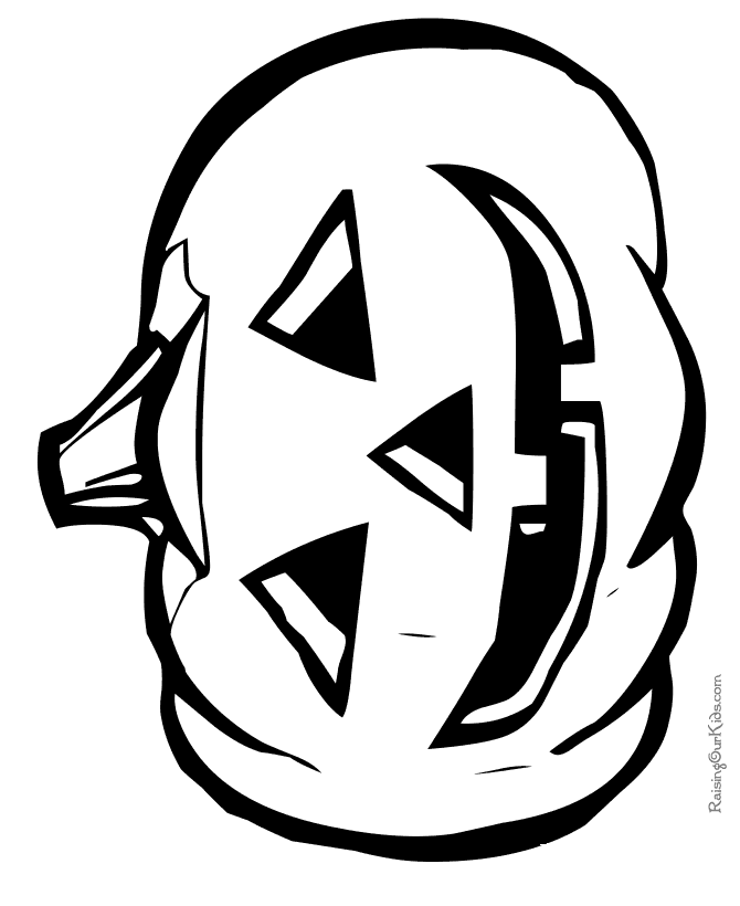 preschool halloween colouring pages 591394