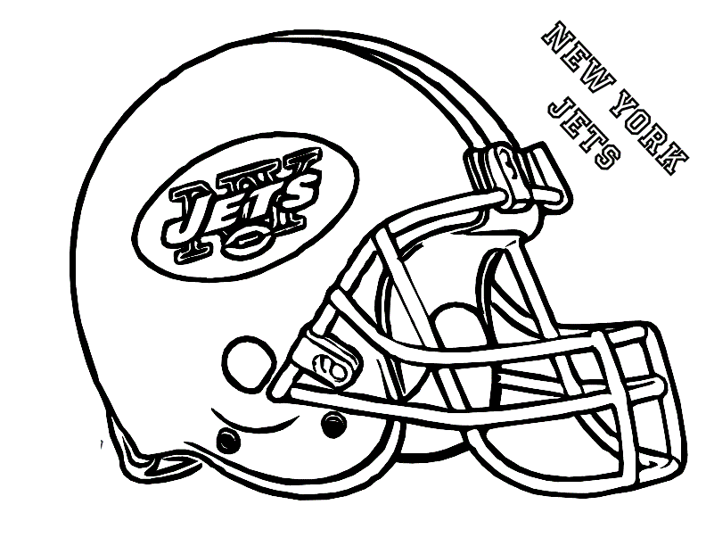 Free New York Giants Helmets Coloring Page, Download Free New York