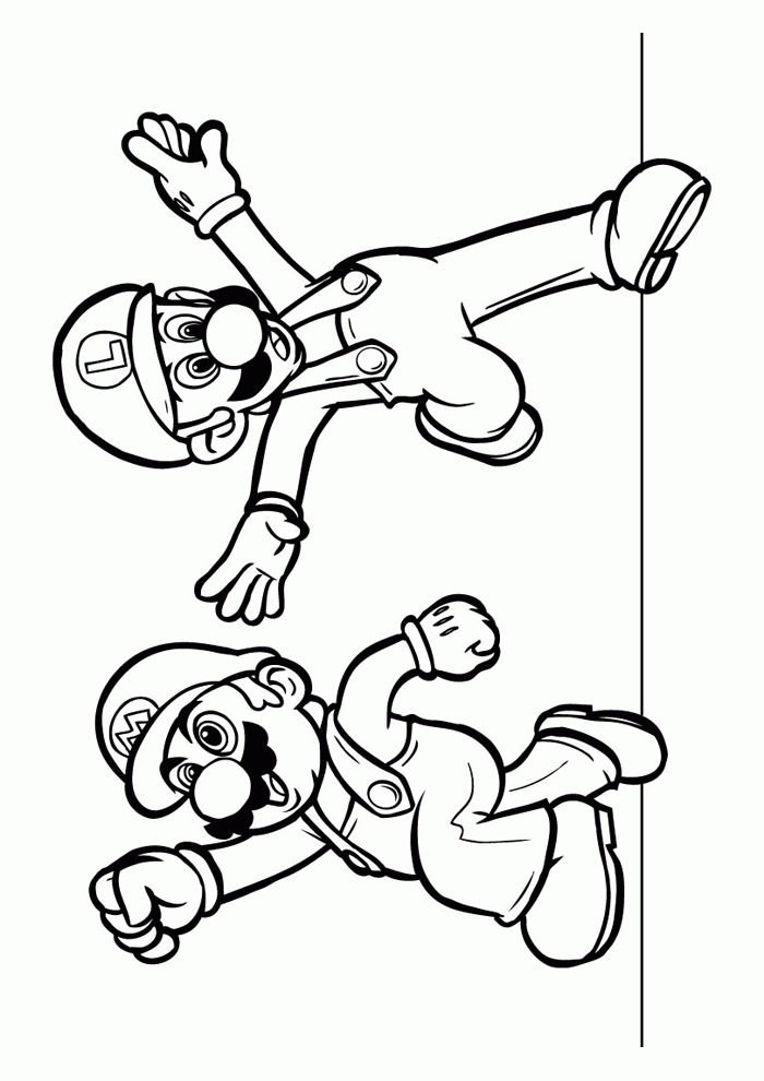 super mario sunshine coloring pages Clip Art Library