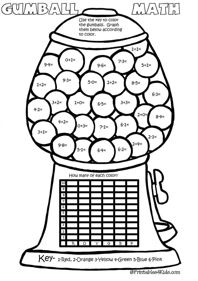 3Rd Grade Math Coloring Page - Clip Art Library