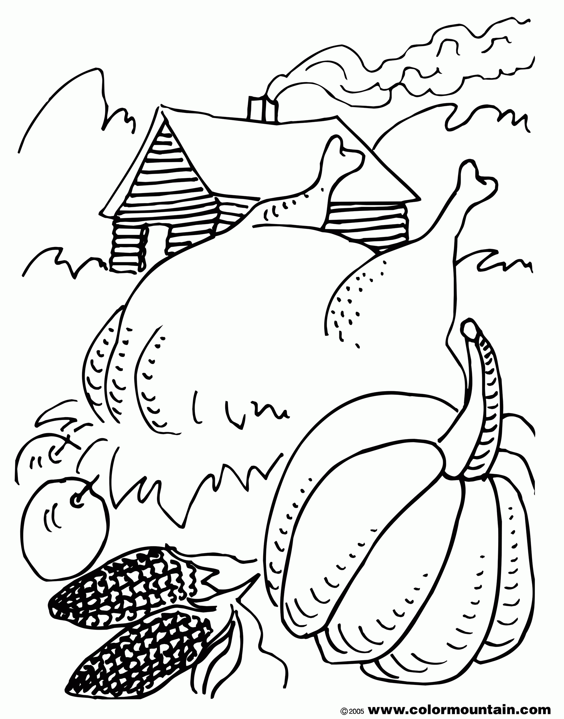 Celebrate the Harvest Season with Thanksgiving Coloring Pages