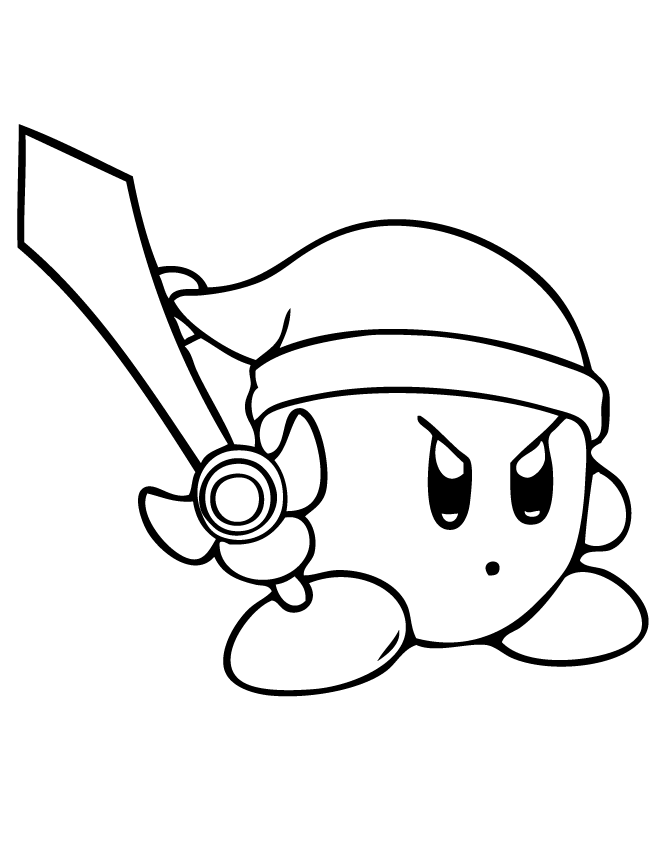 Free Kirby Coloring Pages, Download Free Kirby Coloring Pages png