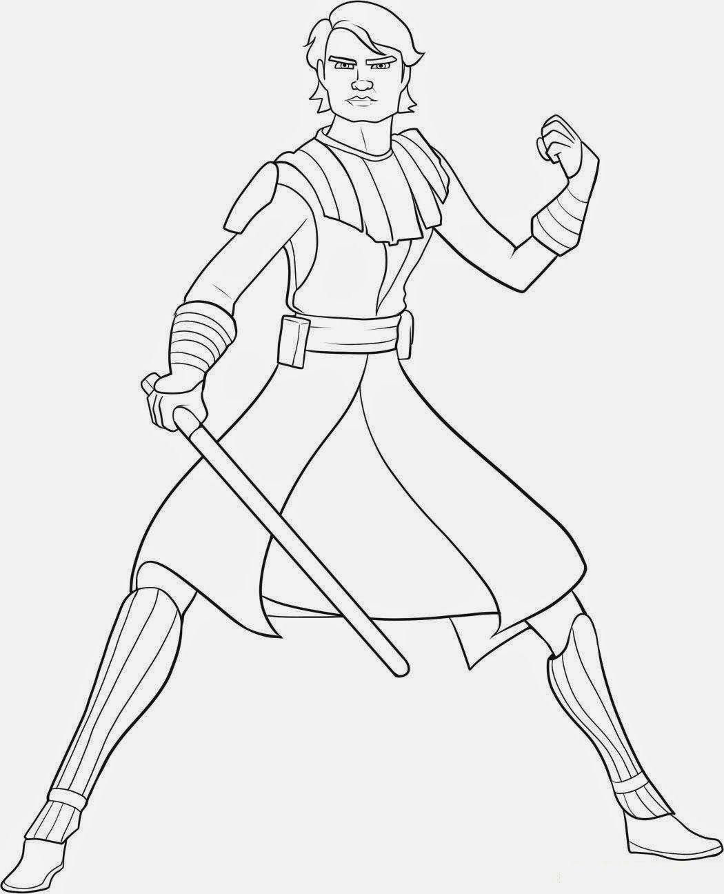luke skywalker colouring pages Clip Art Library