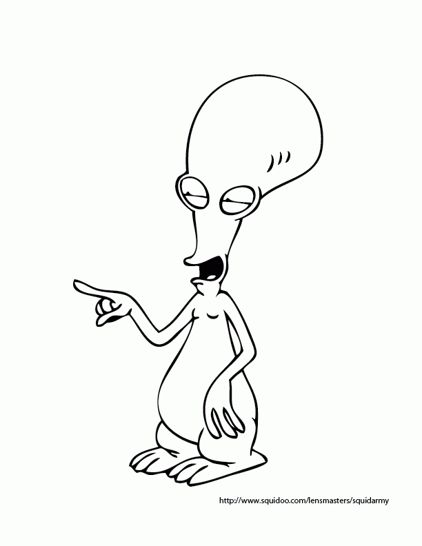 American Dad Coloring Pages Printable - Fun Pages for Fans of the Show