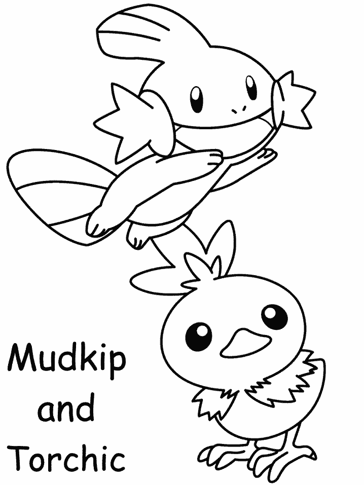 torchic pokemon coloring pages Clip Art Library