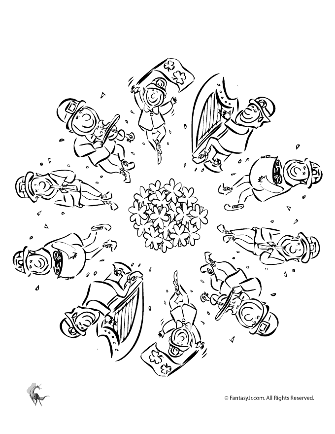 Free Irish Dance Coloring Pages Free, Download Free Irish Dance