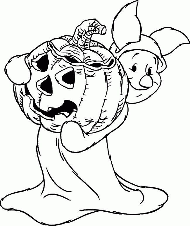 Halloween Teddy Bear Coloring Pages