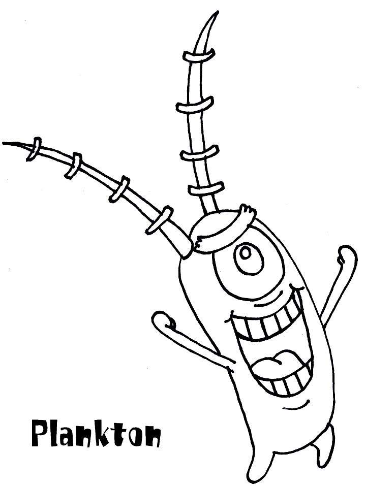 Free Spongebob Characters Coloring Pages, Download Free Spongebob