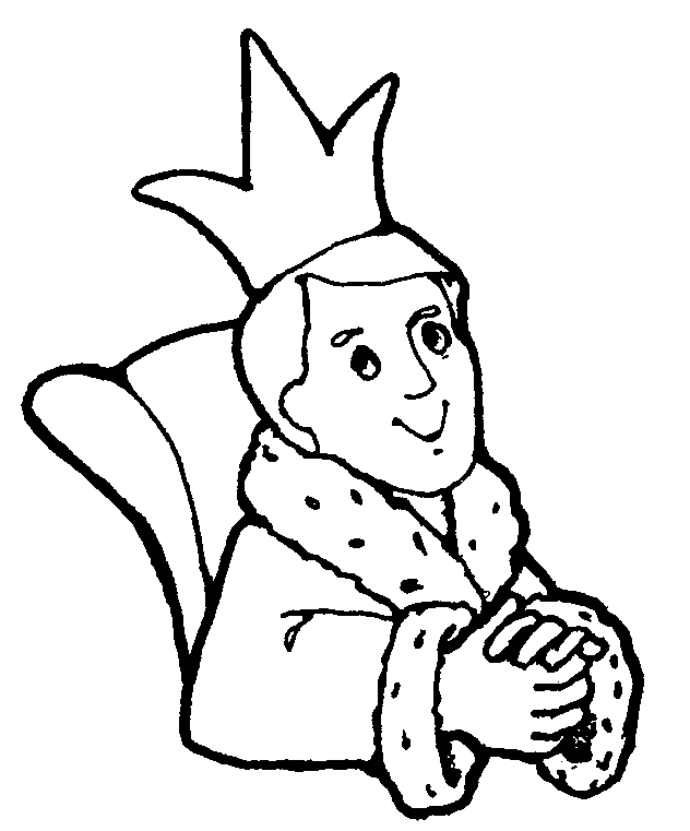 outline king clipart black and white Clip Art Library