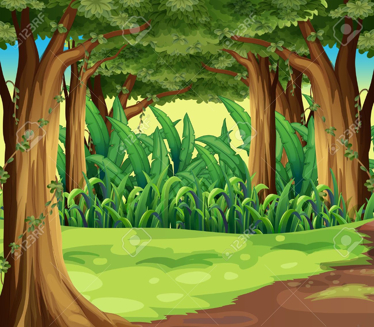 forest background clipart hd Clip Art Library