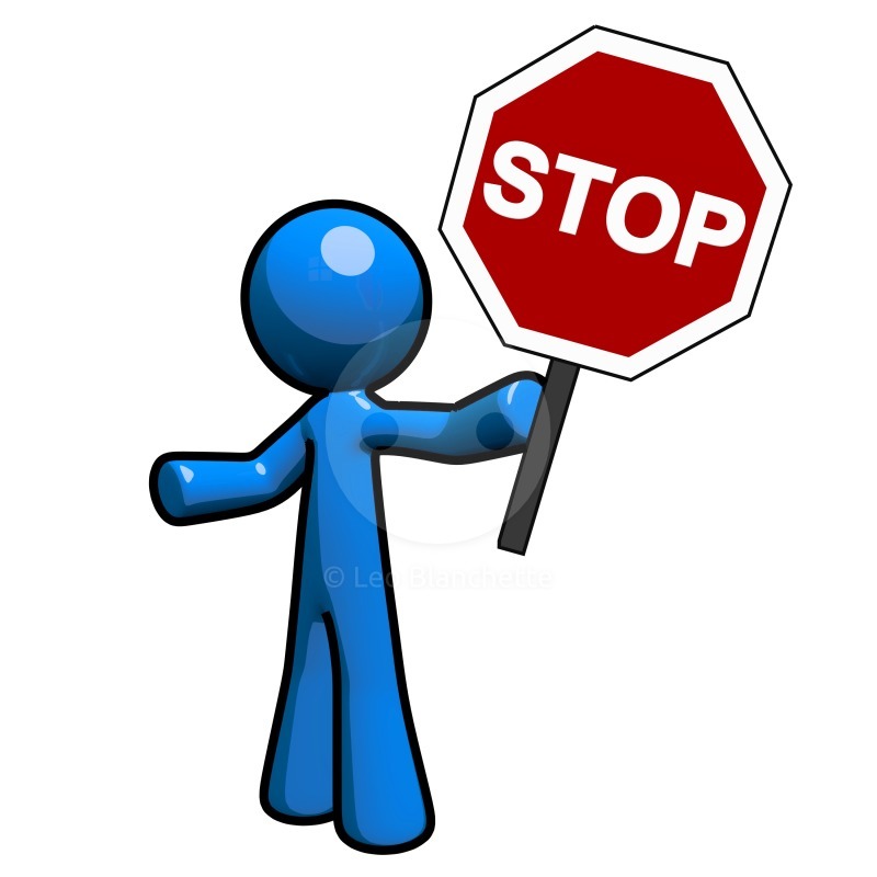 stop hand Clip Art Library
