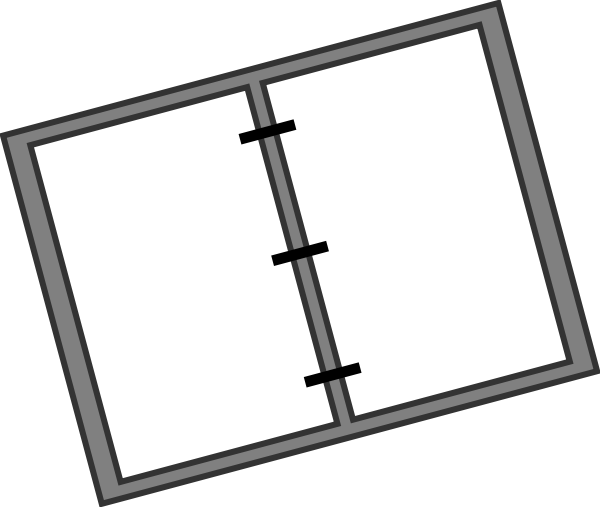 three ring binder clipart Clip Art Library