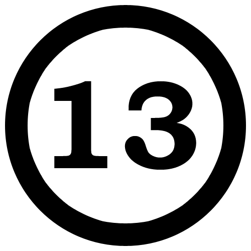 Free Number 13 Cliparts, Download Free Number 13 Cliparts png images